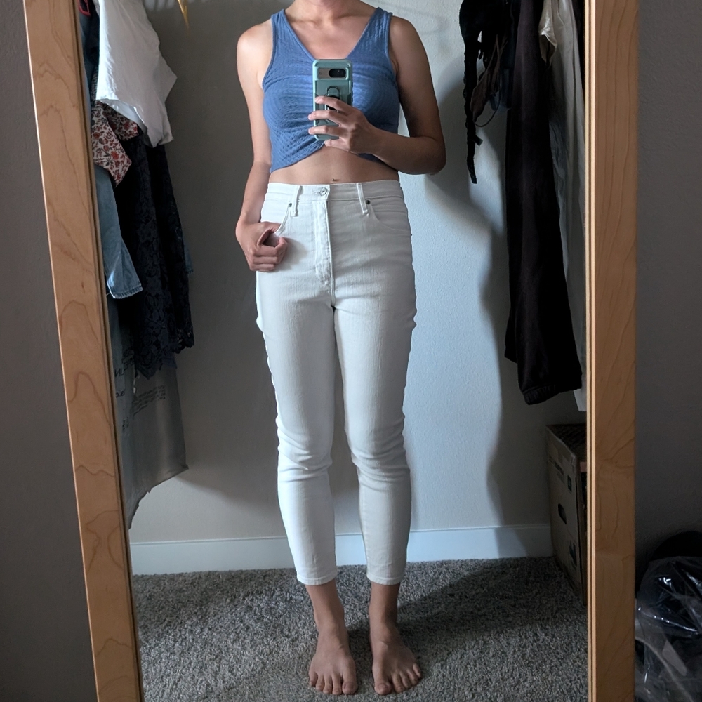 Abercrombie Ultra High Rise Super Skinny Ankle